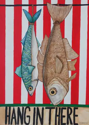 Hang in there, Kunstnær