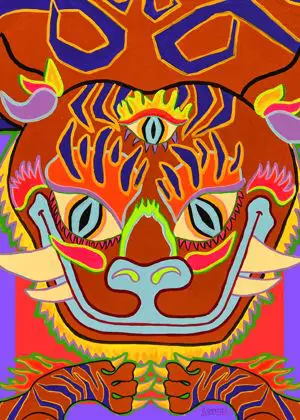 Dragontiger, Kunstnær