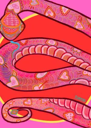 Love snake, Kunstnær